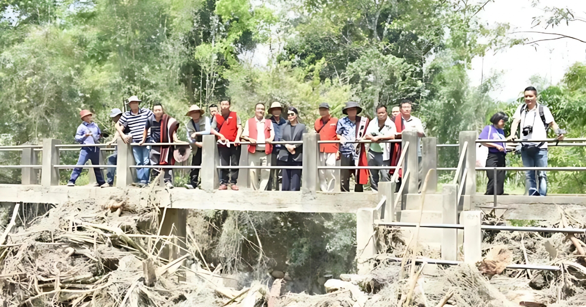 Flash Floods Ravage Longsa Village, 182 Families Hit