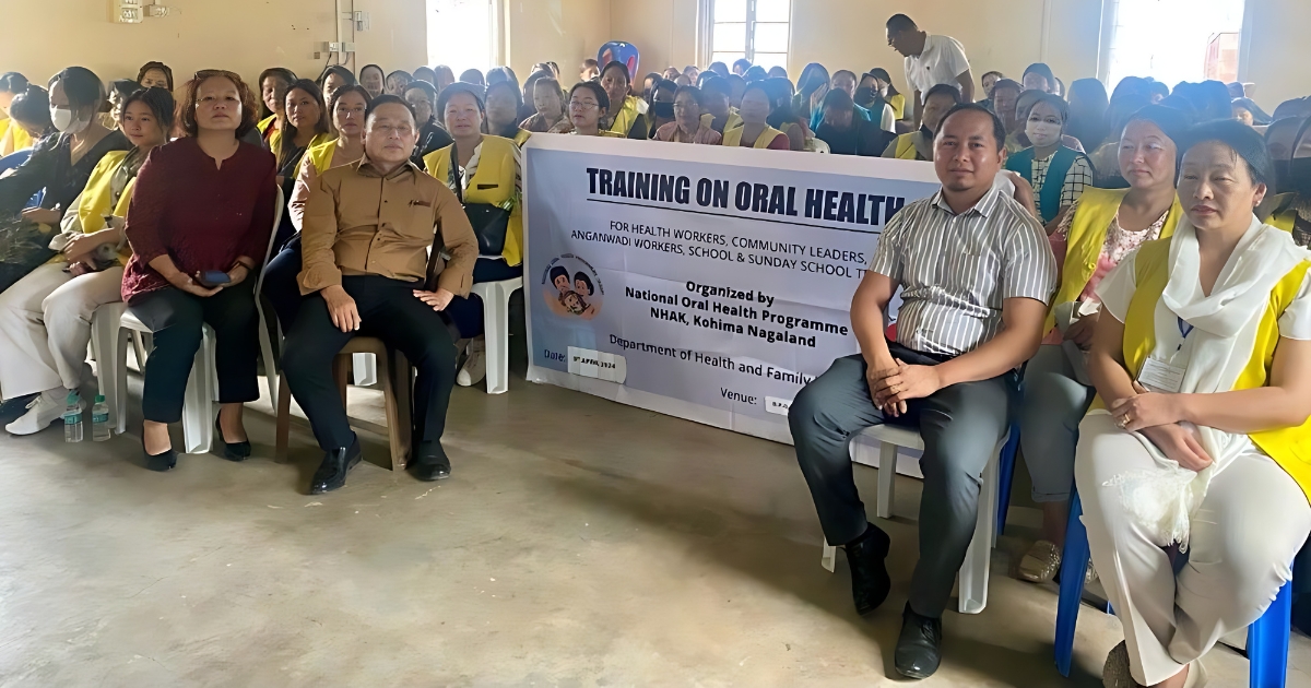 Kohima Anganwadi Workers Trained on Oral Health, Tobacco Risks