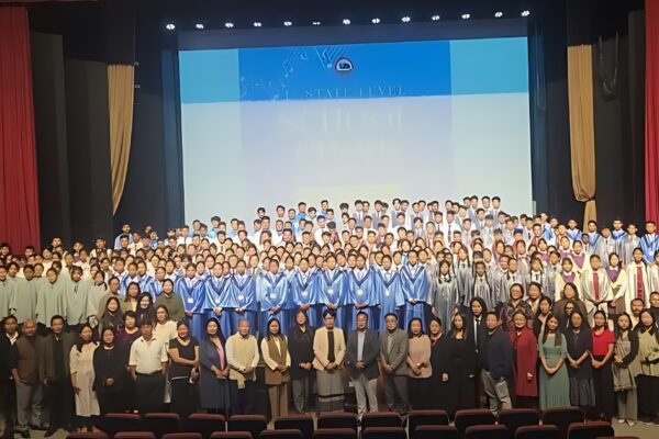 Kohima hosts first state-level government schools choir competition