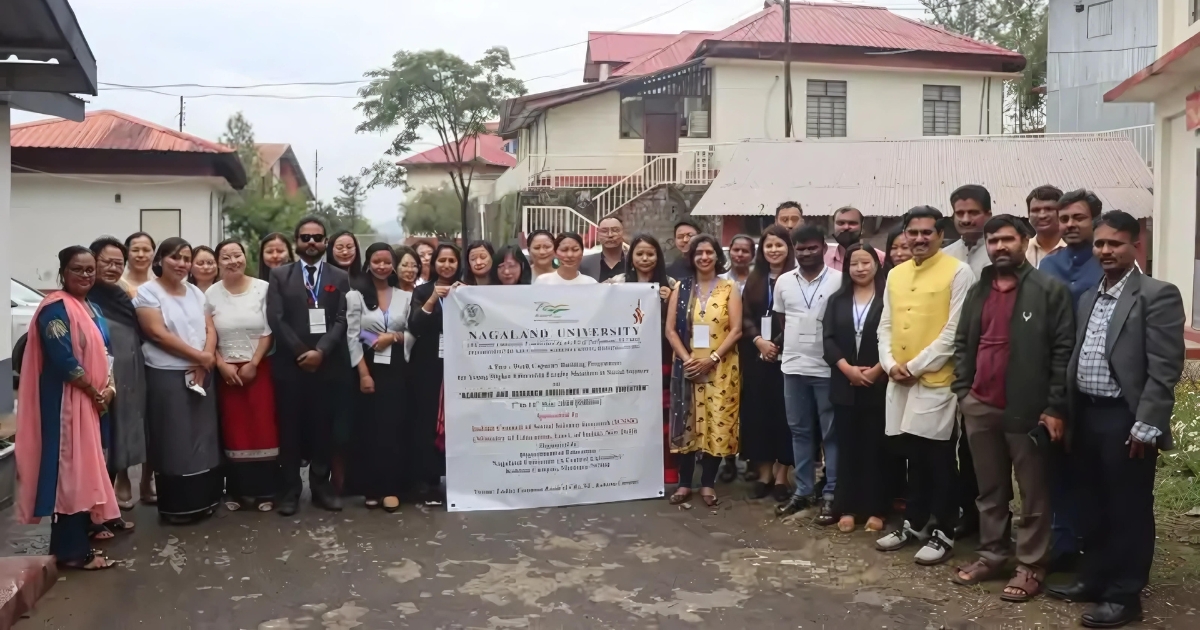 Nagaland University CBP empowers young Social Science faculty members