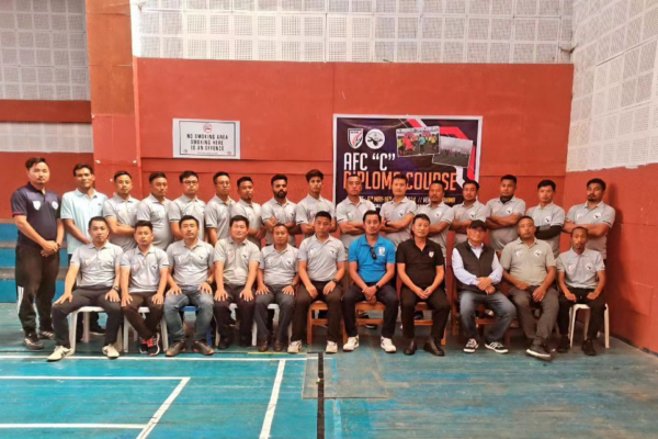 Coaches complete AFC C Diploma Course in Kohima