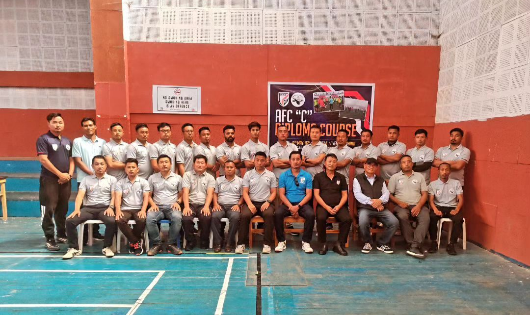 Coaches complete AFC C Diploma Course in Kohima