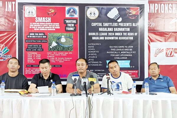 All Nagaland Badminton Doubles League 2024 announced