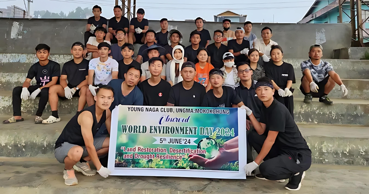 Young Naga Club Ungma celebrates World Environment Day and Jubilee