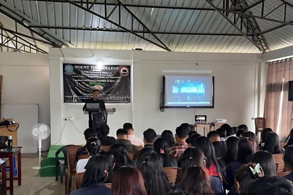 My Tiyi College webinar on Korean influence of Nagaland youth