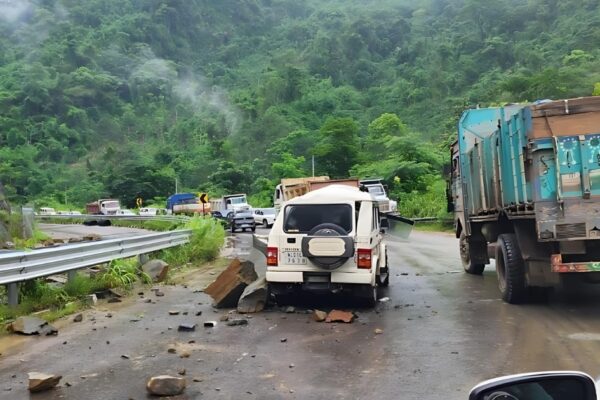 Nagaland: Rockfall on NH-29 injures four, prompts urgent safety advisory