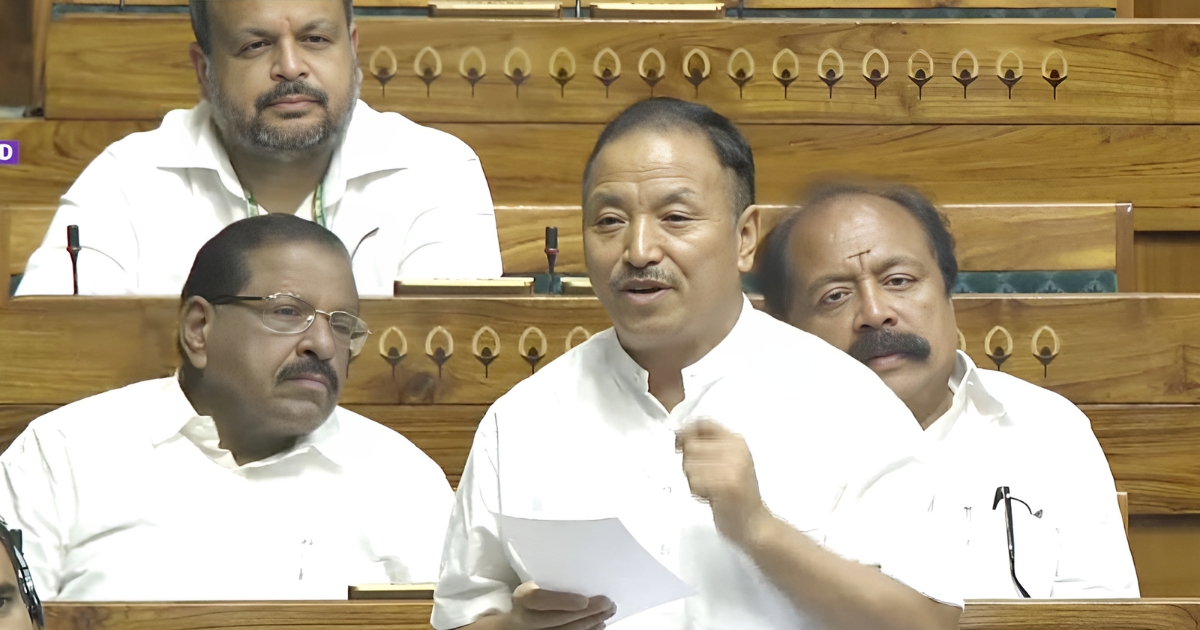 Nagaland's lone MP Jamir demands swift action on Naga agreements