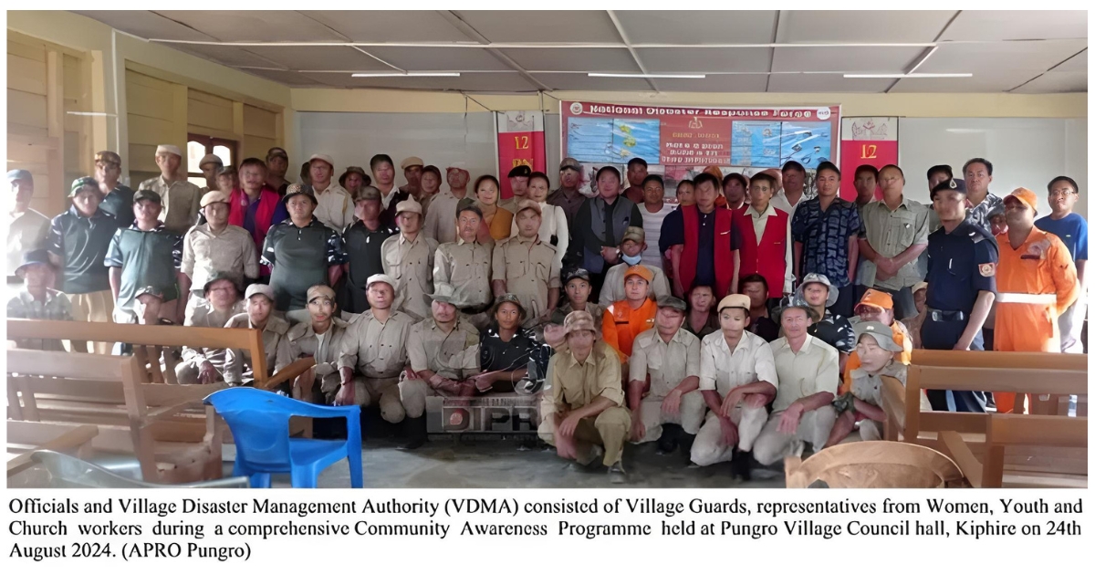 Community awareness program on disaster response held in Kiphire