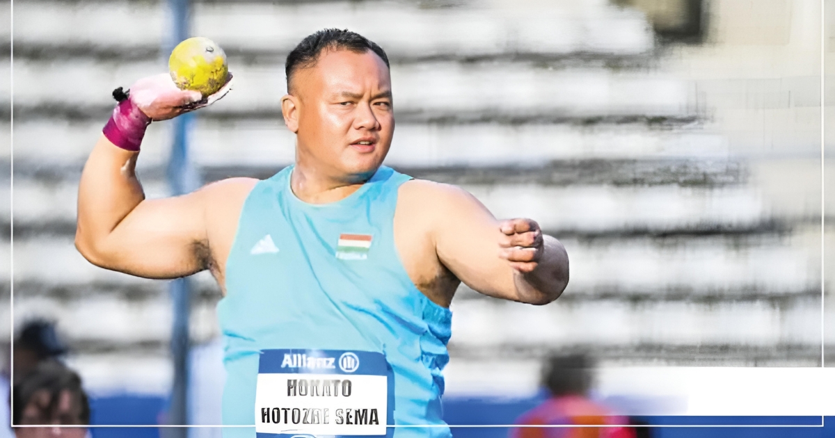 Hokato Hotozhe Sema qualifies for Paris Paralympics 2024