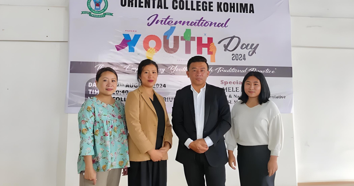 International Youth Day celebrated at Oriental College Kohima