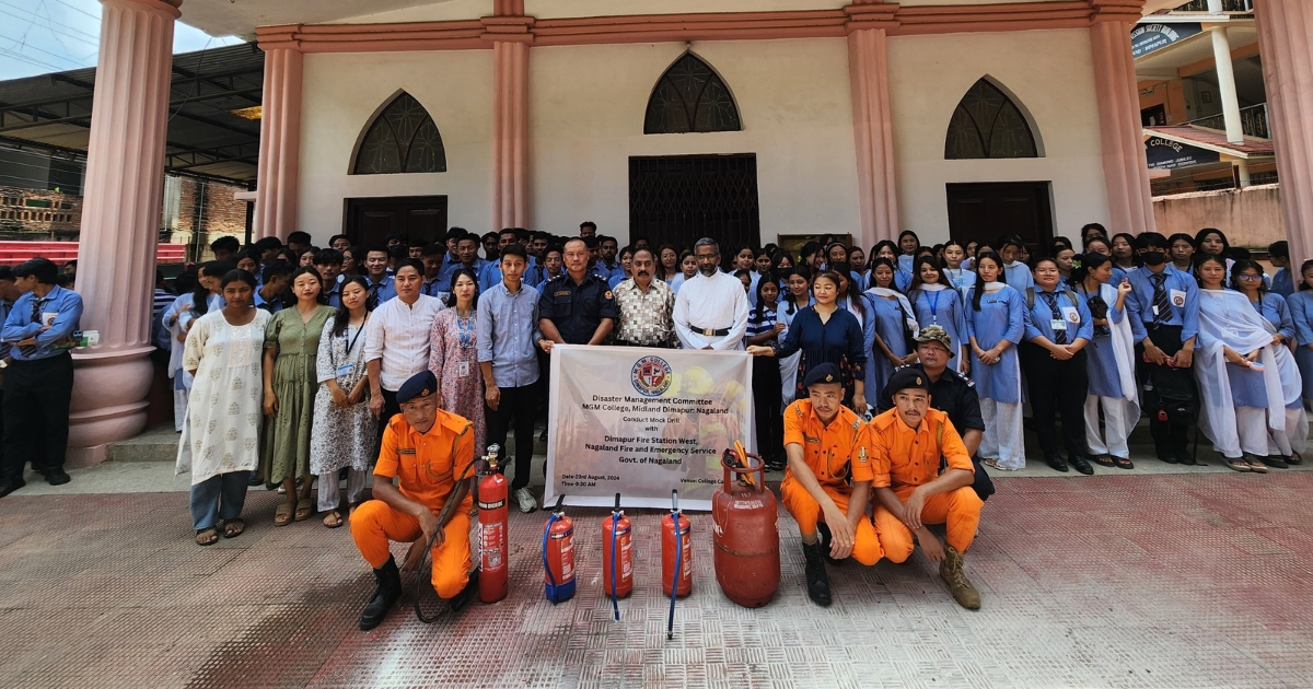 MGM College conducts fire and emergency mock drill