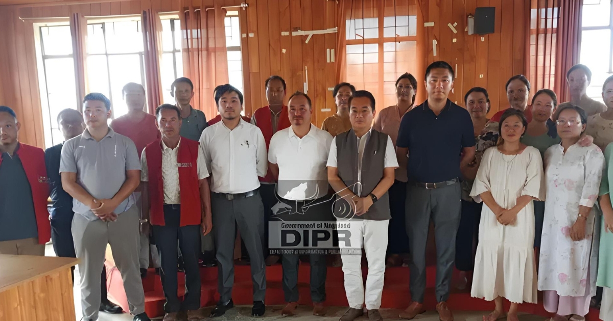 Peren district administration bids farewell to outgoing officers