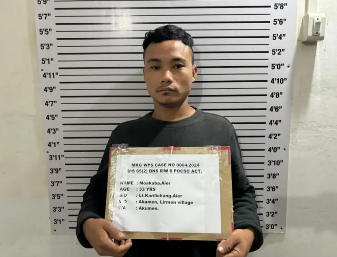 Mokokchung police arrests accused in sexual assault of 3-year-old