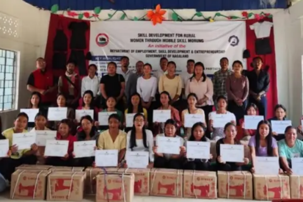 Rural Women Trained in Skill Development at Phomching Town, Mon