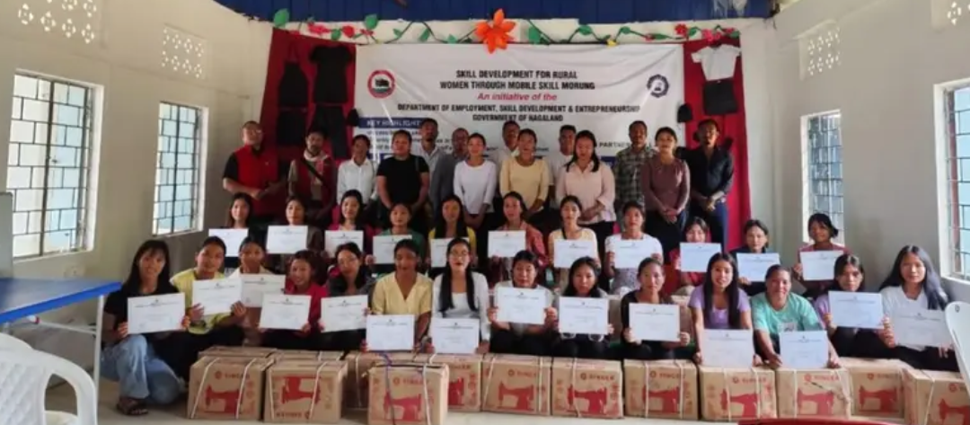 Rural Women Trained in Skill Development at Phomching Town, Mon