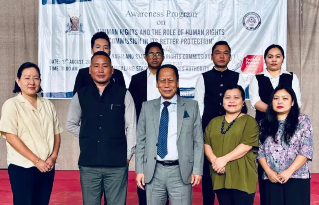 Nagaland State Human Rights Commission organizes awareness program at Kohima College