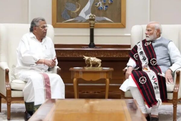 Governor of Nagaland meets with Prime Minister Modi and Union Ministers in New Delhi