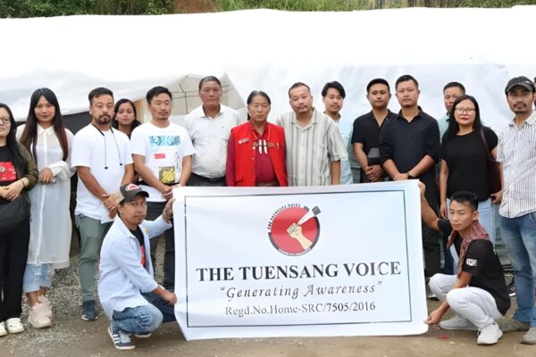 Tuensang Voice helps landslide-affected Families with financial aid