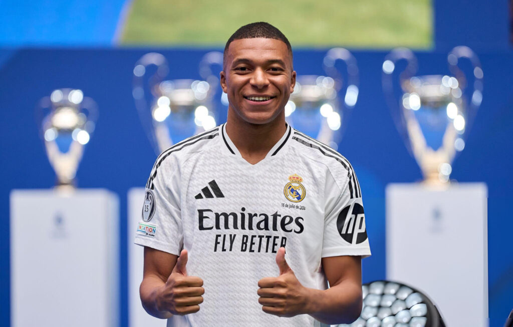 Kylian Mbappe is Real Madrid's new free-kick taker