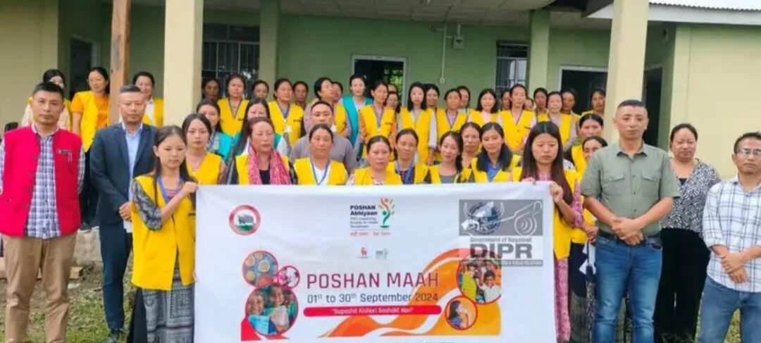 Jakhama ICDS Project launches Poshan Maah celebration