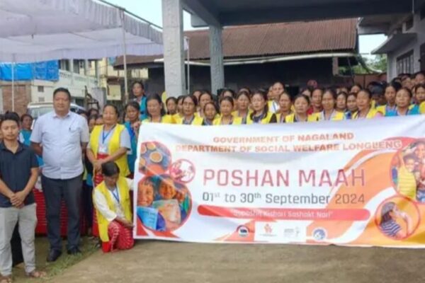 Poshan Maah 2024 launched in Longleng by Dept of Social Welfare