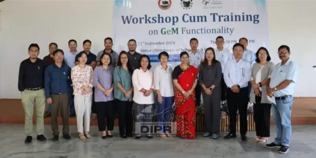 Workshop on GeM functionality enhances public procurement in Kohima